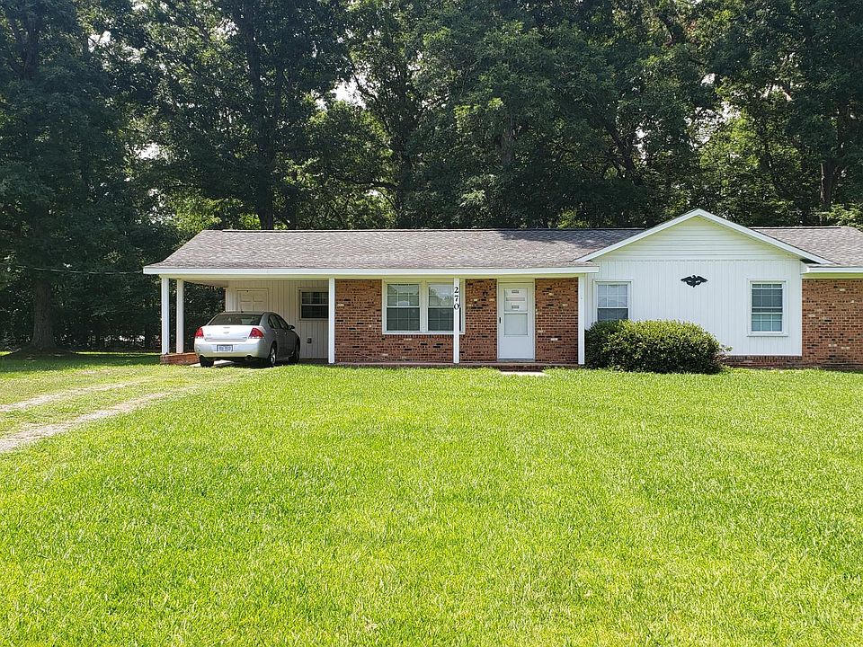 Front of home. Nice front yard!
