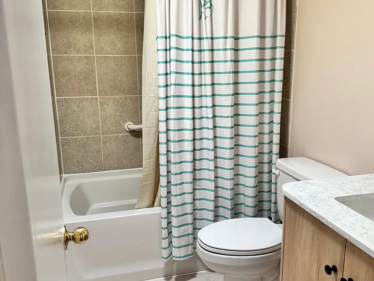 Indoor & outdoor showers ;