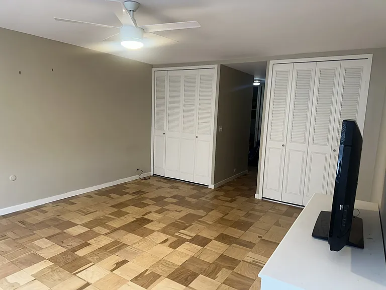 Bedroom, includes 2 large closets. Hallway to the bedroom includes 2 additional large closets (not pictured).