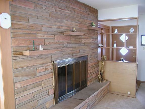 Impressive Wall Fireplace