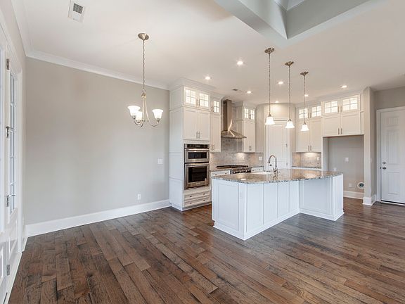 Foyer and open kitchen
