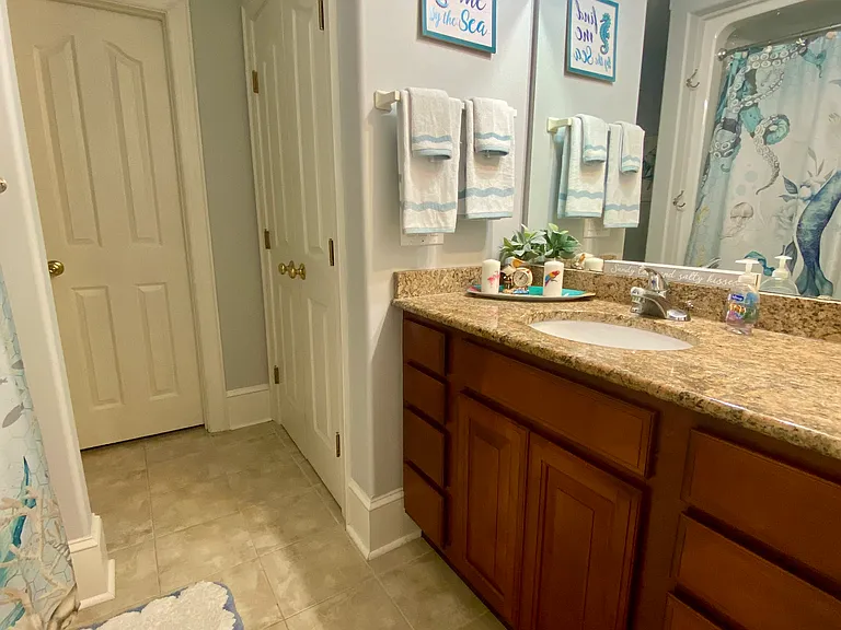 En suite bathroom