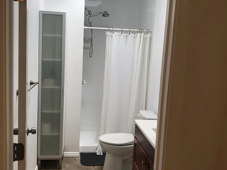 Bathroom with skylight
