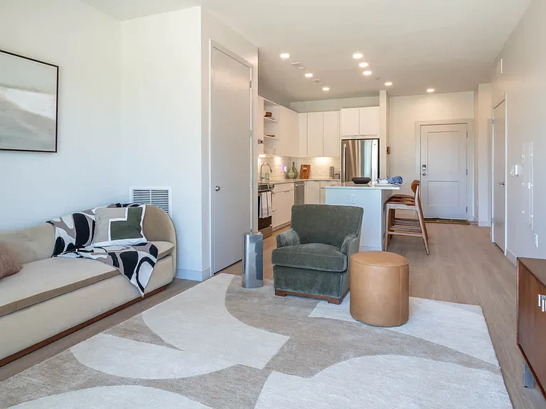 Living Room with Hard Surface Flooring