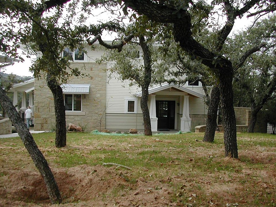 Entry and front park before landscaping