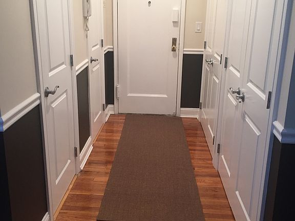 Entranceway with closets