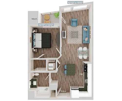 Floor plan AM10_689SF2210