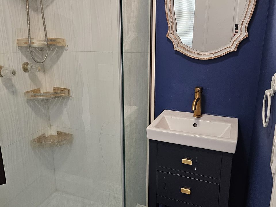Bathroom attached to master bedroom