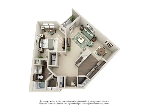 Floor plan A1G