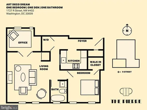 1727 R St NW APT 401, Washington, DC 20009