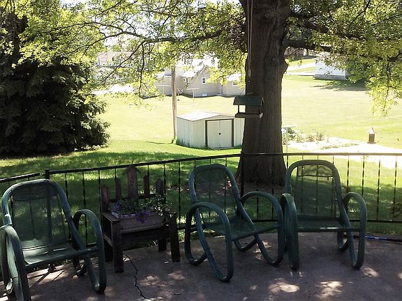 View of yard from patio