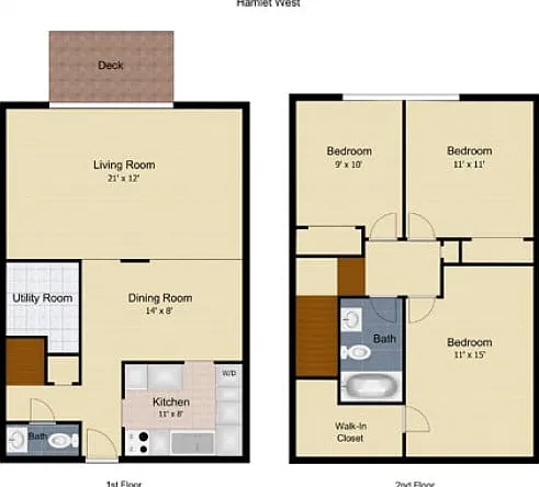 3 Bedroom Townhouse 3 Bedroom Townhouse