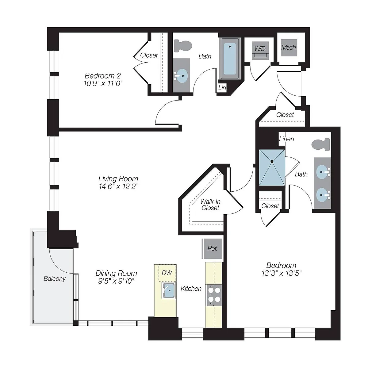 Floor plan B2