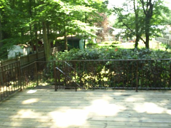 Deck w/View of Backyard