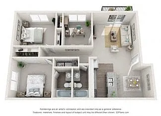 Floor plan B6