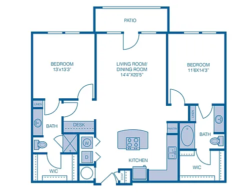 Floor plan B1