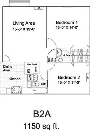 B2A Floor Plan B2A Floor Plan