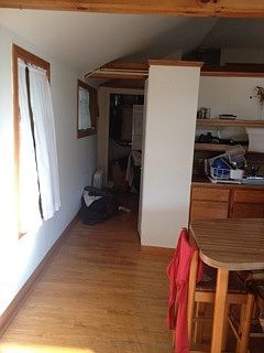 hall to laundry space
