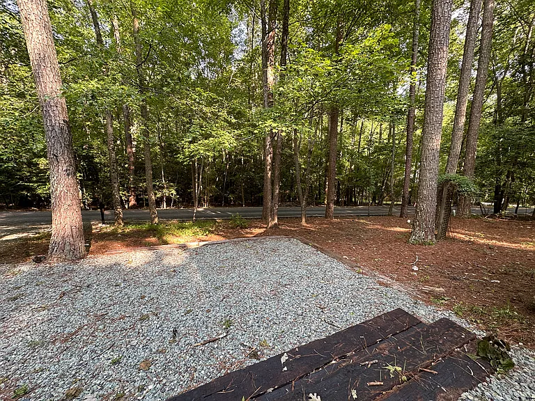 view from front steps