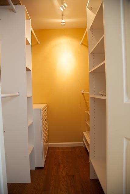 walk-in custom closet
