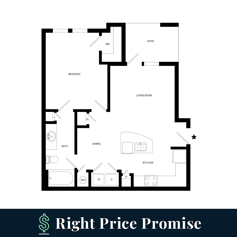 Floor plan Roosevelt