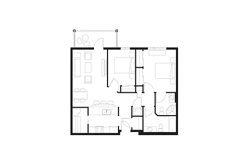 Floor plan La Crosse