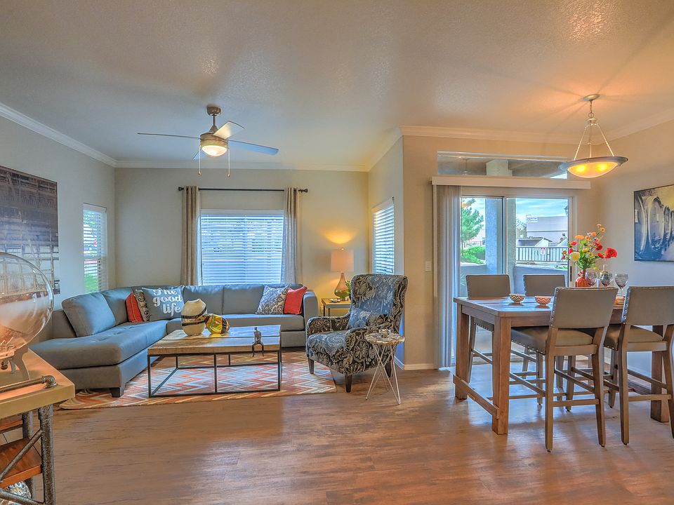 Dining and living room