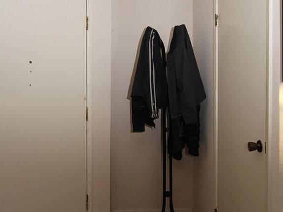 Entry way with closet