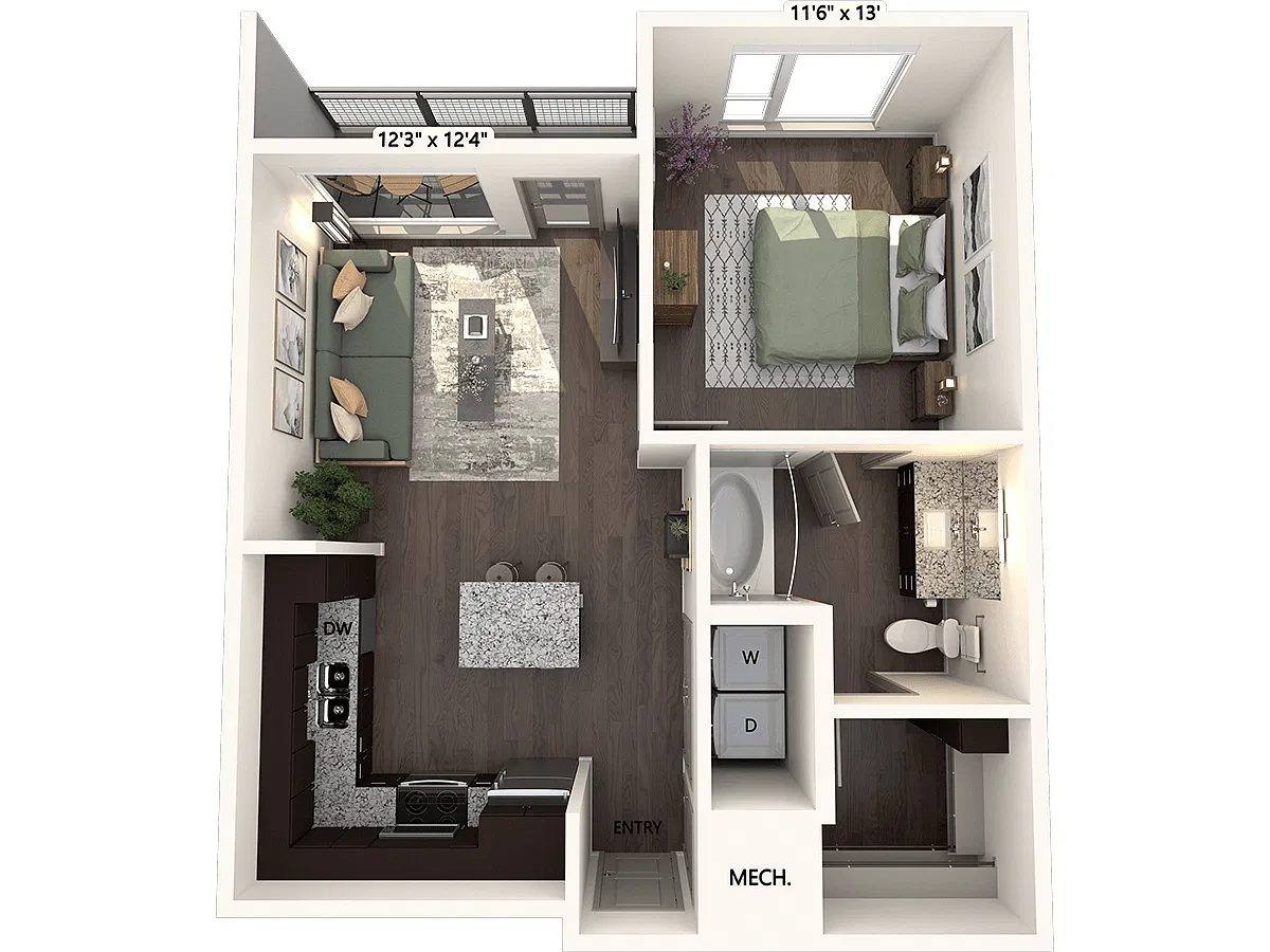 Floor plan A2-665-E