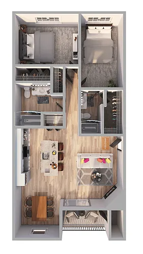 Floor plan B3