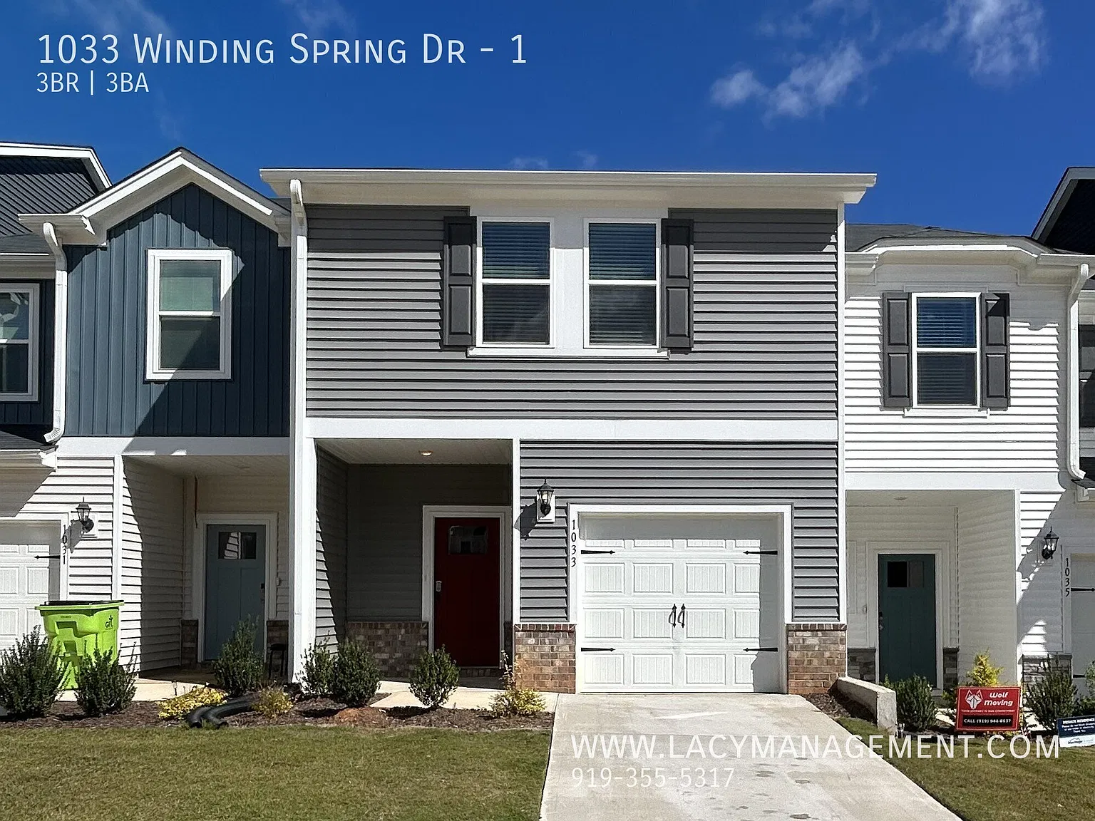 3 bed, 2.5 bath, 1597 sqft, $1,725 — Photo 1