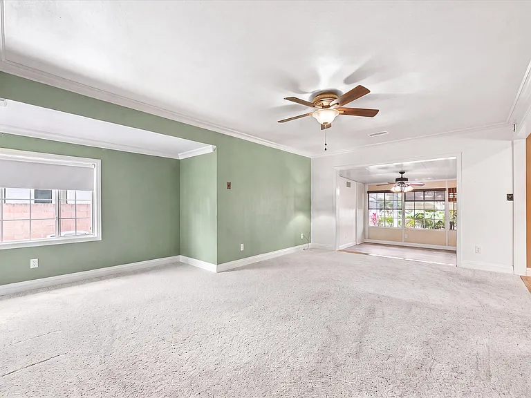 Living Room towards sunroom