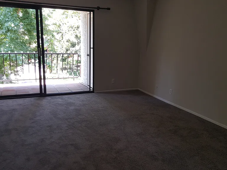 Master bedroom and balcony
