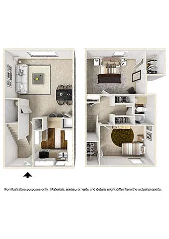 Floor plan 2C- Townhome