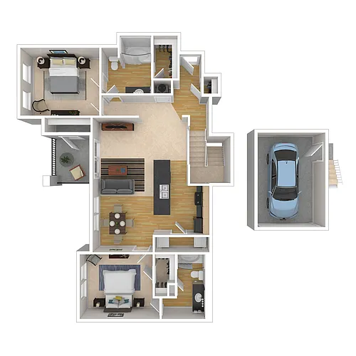 Floor plan The Heston