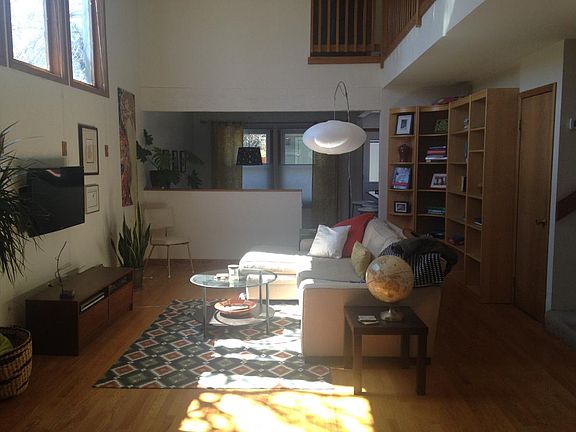 Interior shot of living area