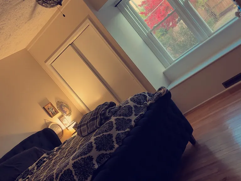 Primary bedroom furnished
