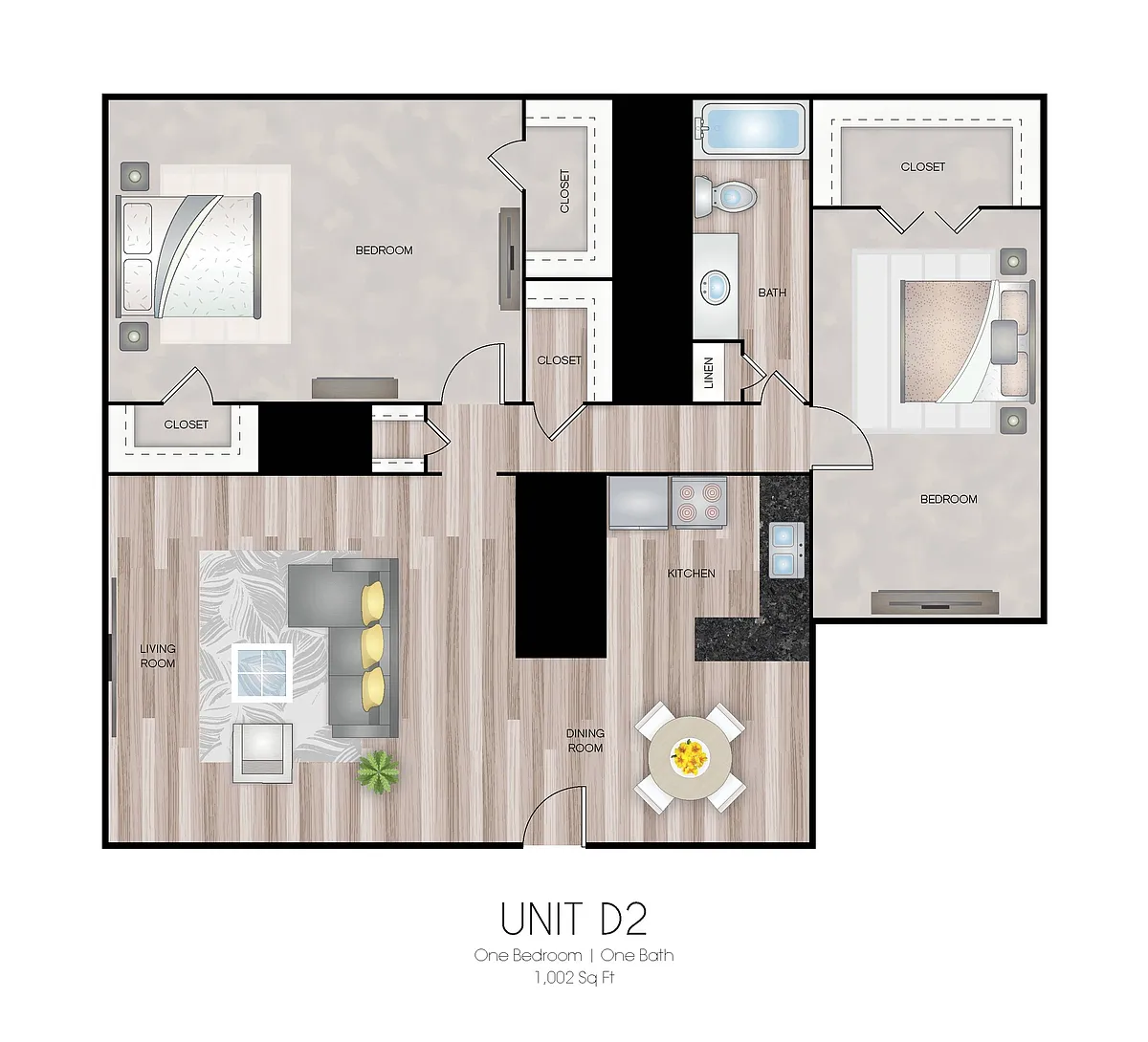 Floor plan B3