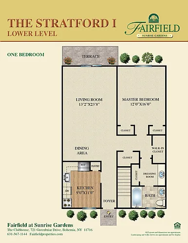 Floor plan STRATFORD I