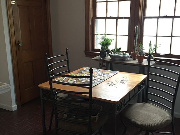 Dining space (door is to basement)