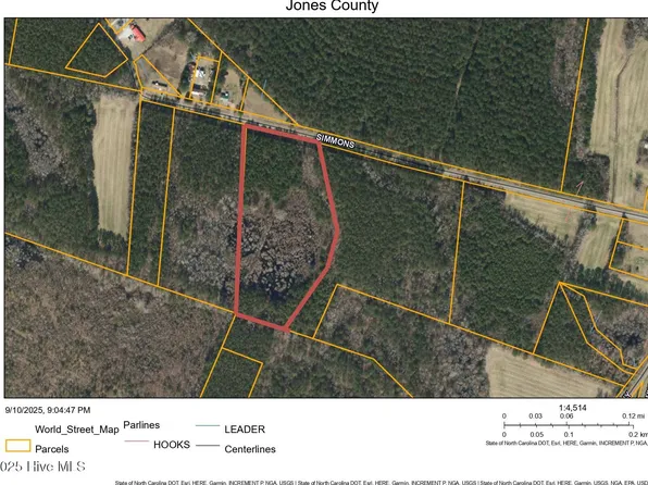 0 Simmons Lane Lane, Pollocksville, NC 28573