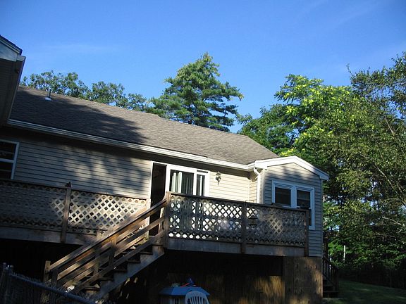 deck off Master Bedroom