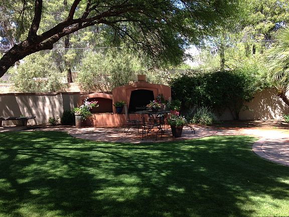 Back Yard Fireplace 2