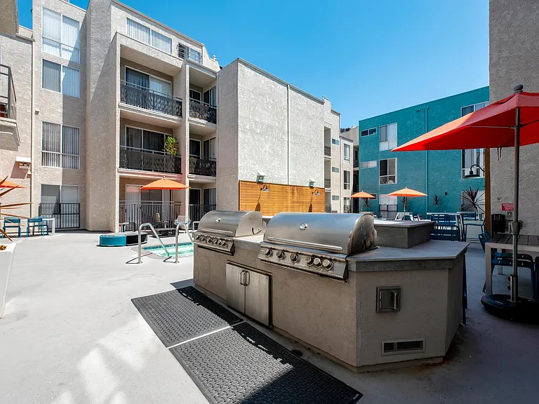 Outdoor BBQ Area