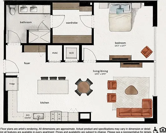 A12A | 1x1 | 967 sq ft A12A | 1x1 | 967 sq ft