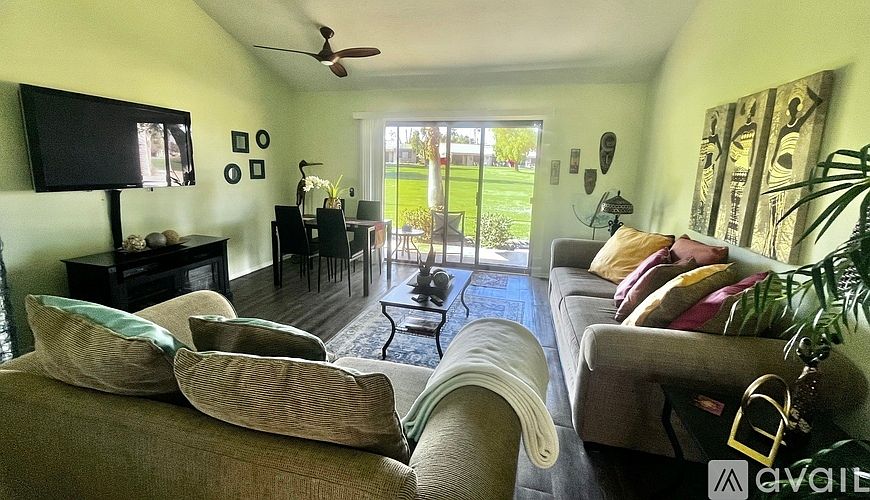 Living room with a view.