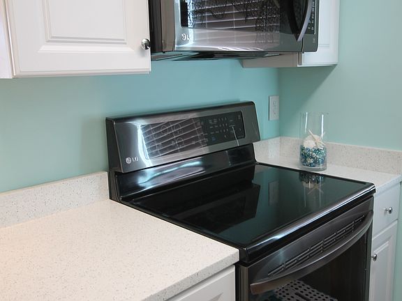 New LG black stainless steel