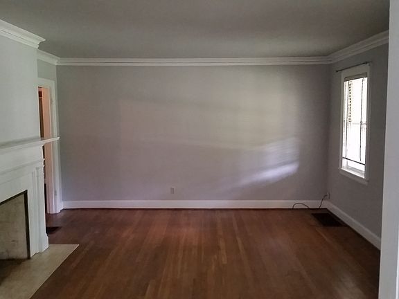 Living Room. Fireplace is non-functional