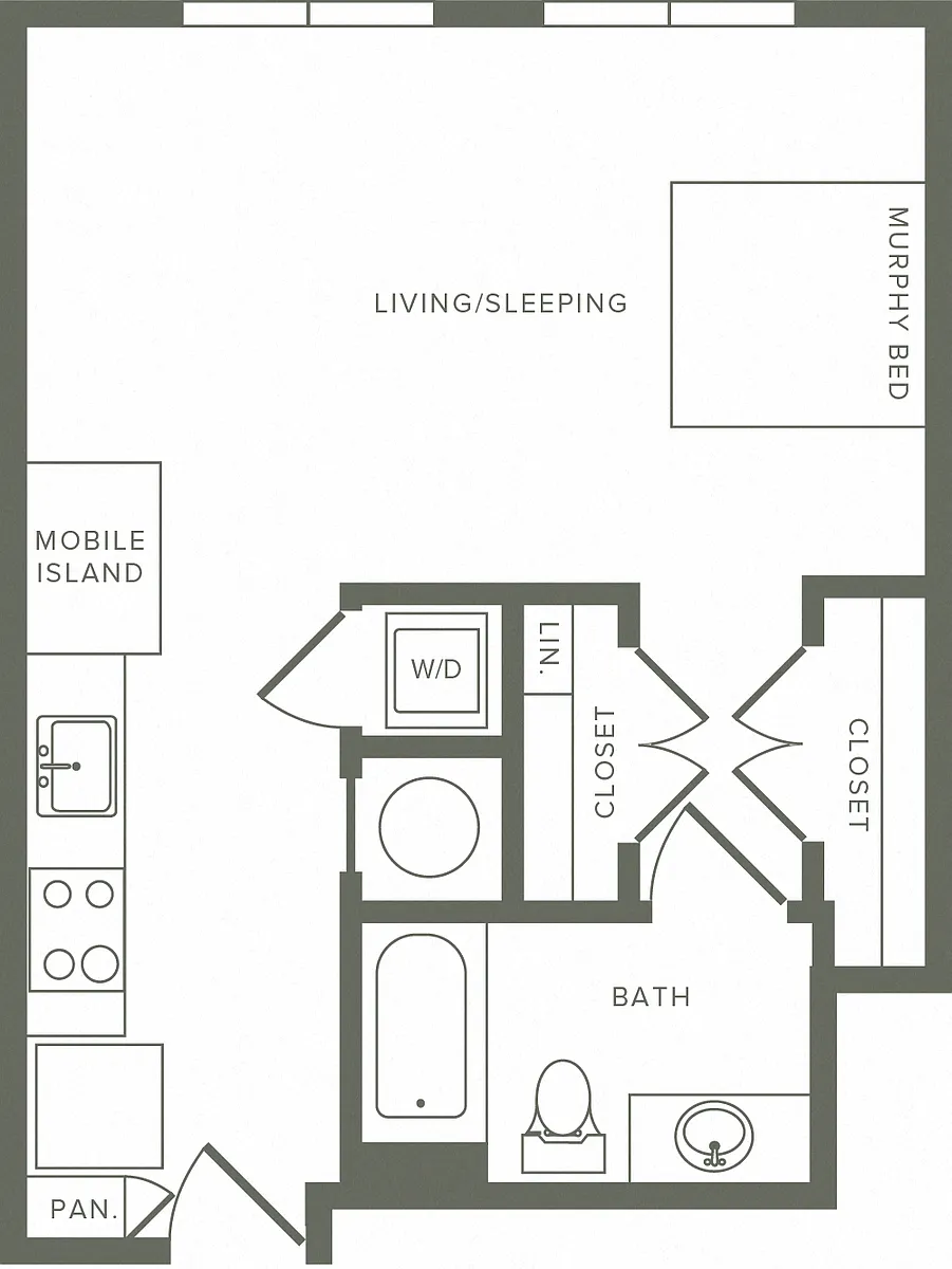 Floor plan S1A