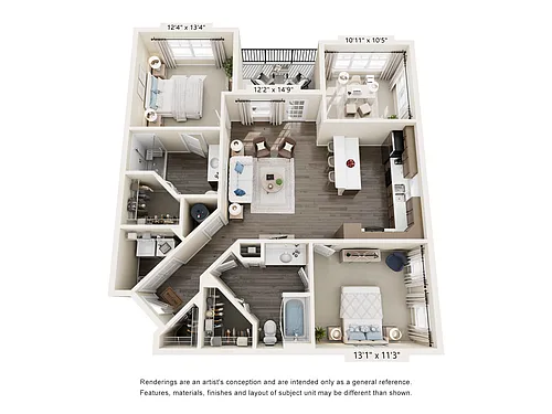 Floor plan The Anchorage
